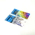Custom silver foil 3D hologram sticker anti-counterfeiting label printing